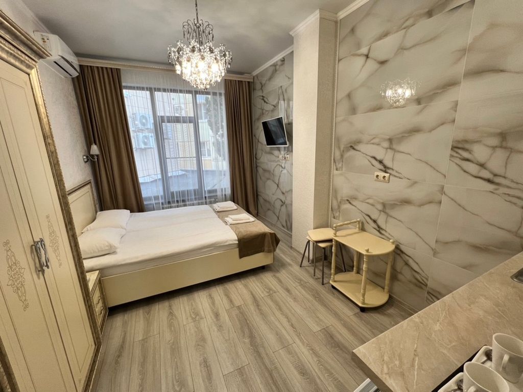 Двухместный номер с 1 кроватью Улучшенный с мини-кухней