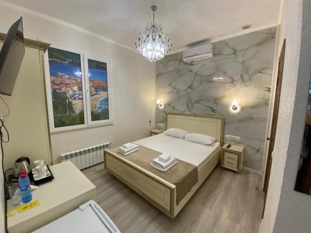 Двухместный номер с 1 кроватью Без окна с мини-кухней