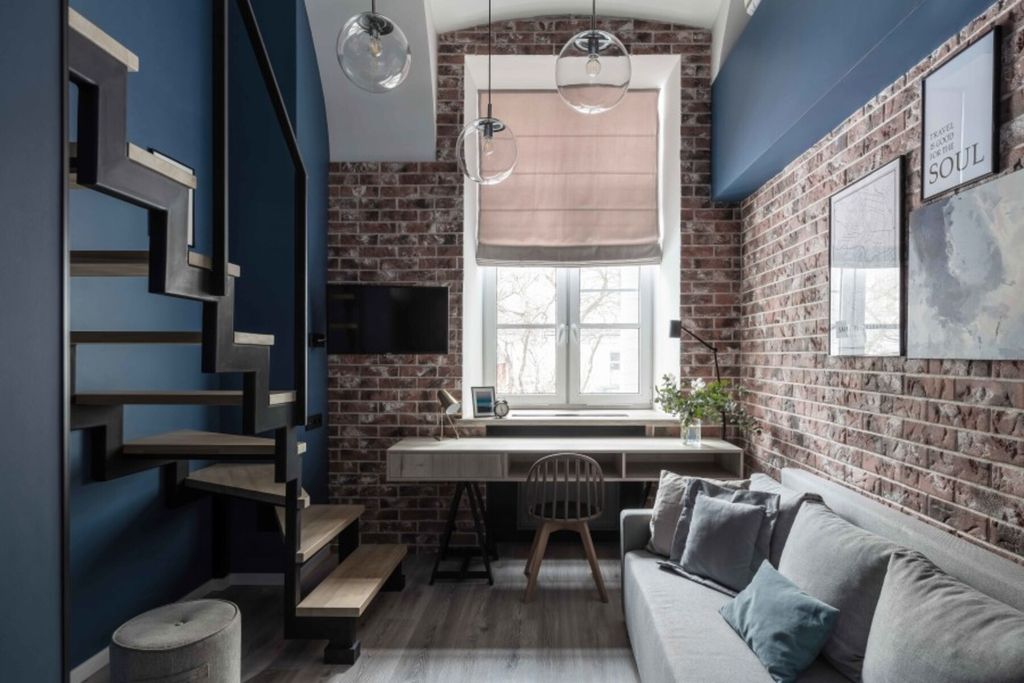 Двухместный номер с 1 кроватью Дюплекс с мини-кухней и видом на сад