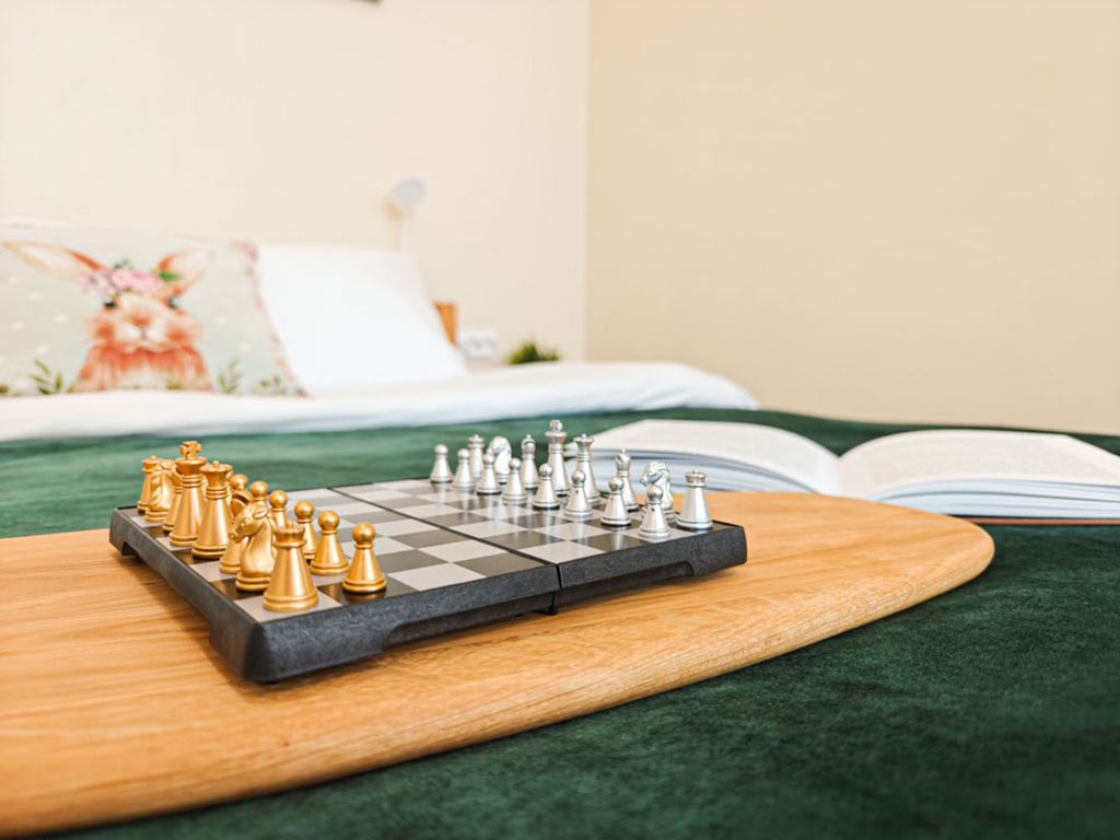 Апартаменты Студия с большой двух спальной кроватью и диваном