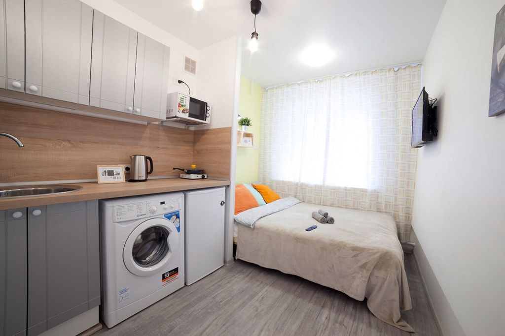 Двухместный с 1 кроватью Уютная студия №1 на проспекте Карла Маркса 14/1