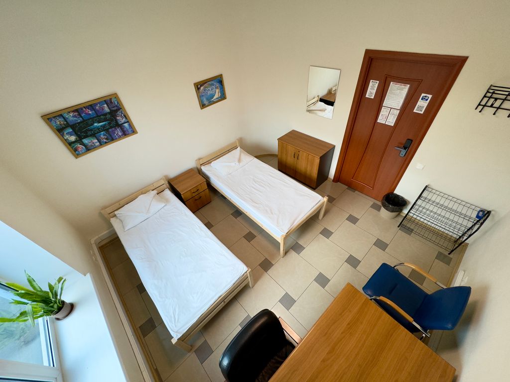 Двухместный номер с 2 отдельными кроватями с электронным замком