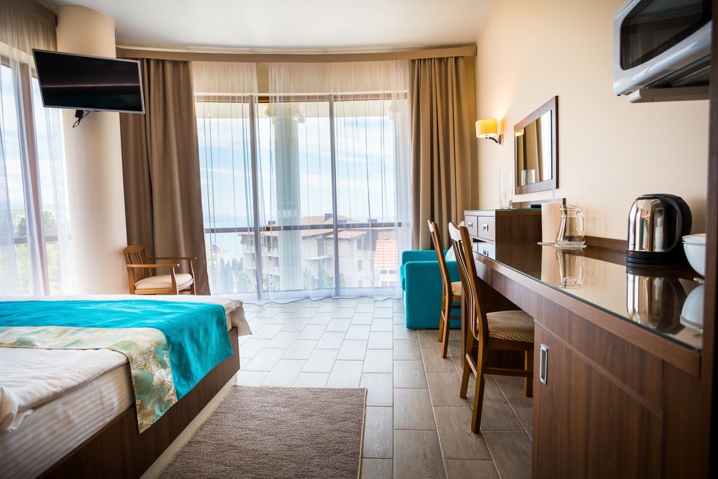 Двухместный номер с 1 кроватью стандарт с видом на море