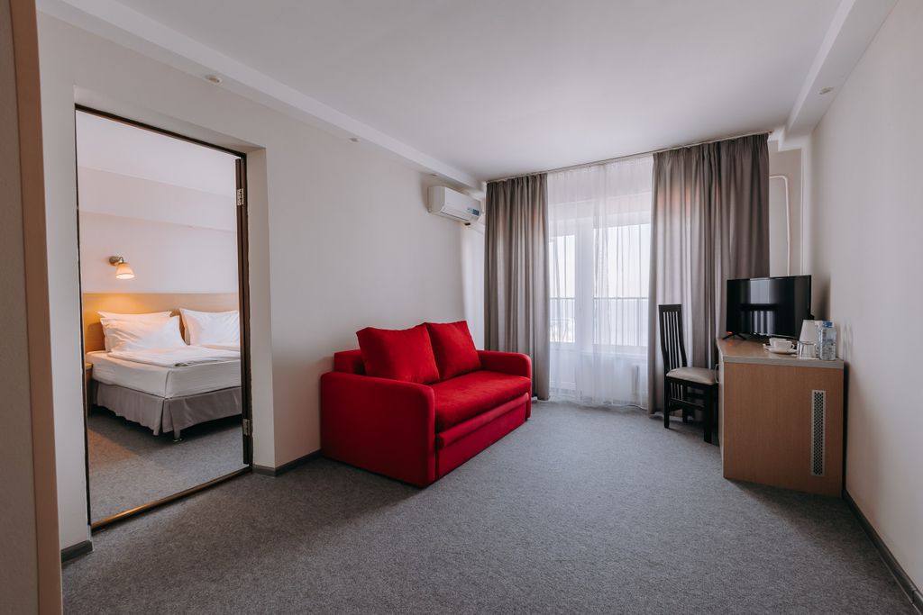 Семейный номер люкс с видом на море