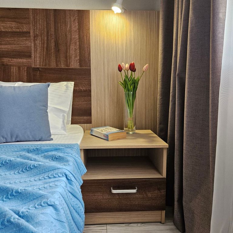 Двухместный с 1 кроватью с балконом