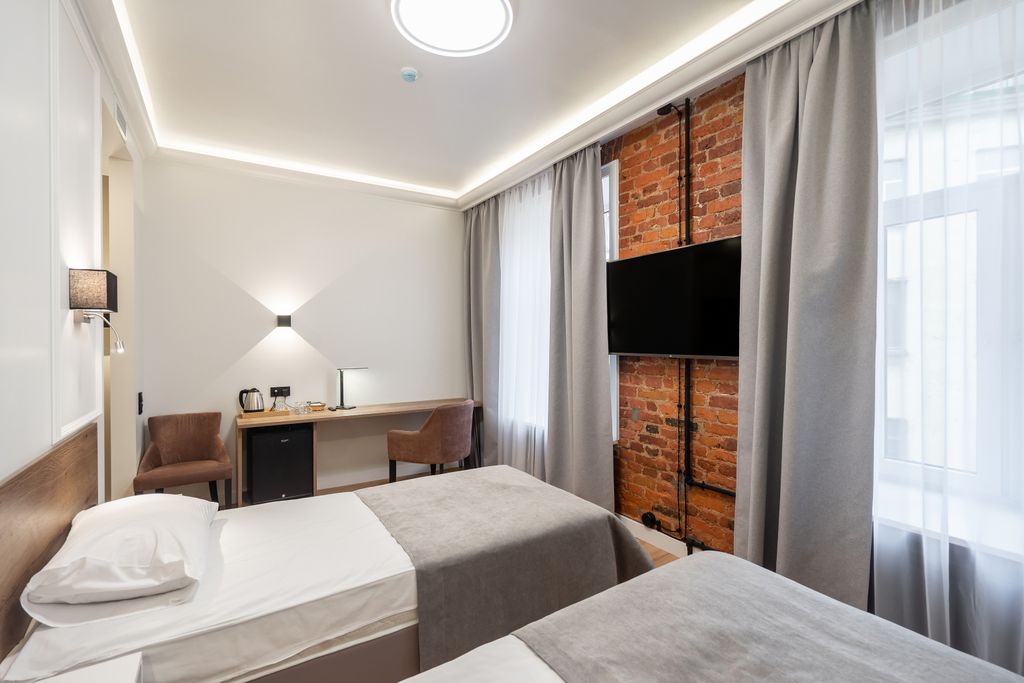 Двухместный номер с 2 отдельными кроватями Лофт с раздельными кроватями