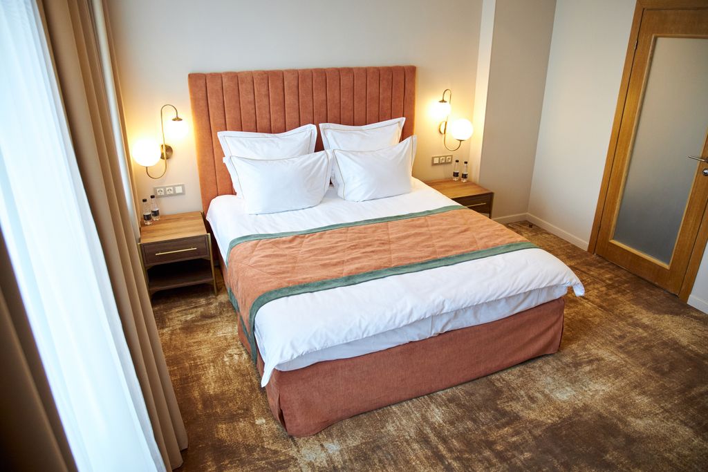 Двухместный номер с 1 кроватью king-Size студио с террасой, вид на город