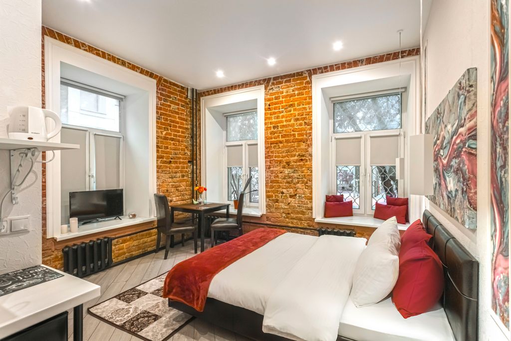 Двухместный номер с 1 кроватью люкс с видом на город