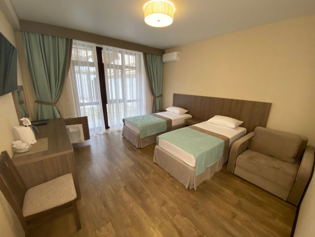 Двухместный номер с 1 кроватью де люкс