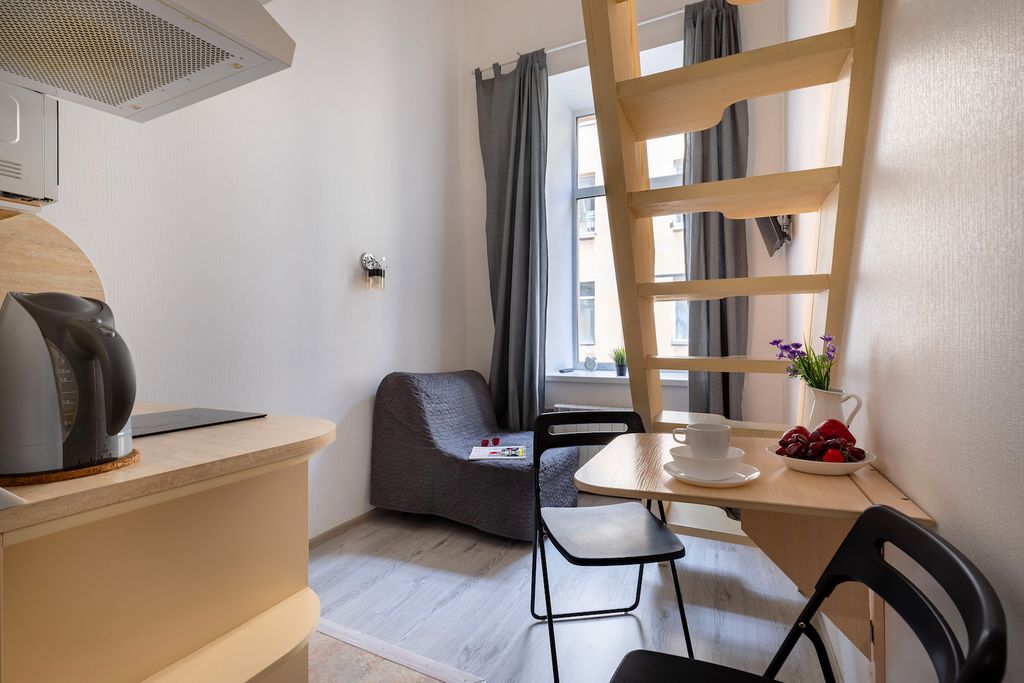 Апартаменты двухуровневая студия