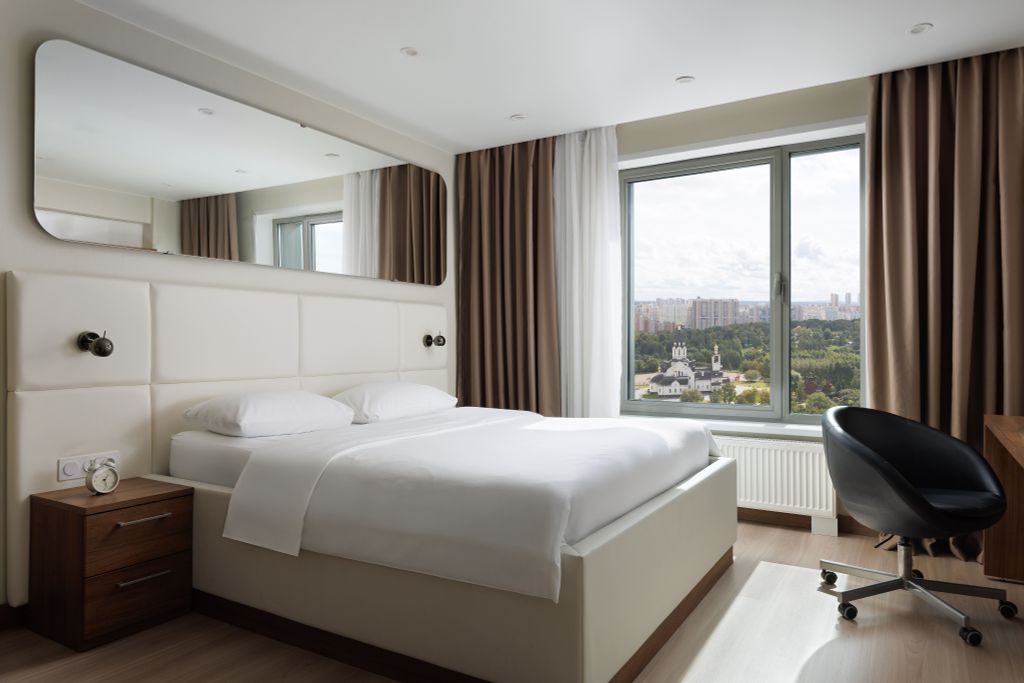 Двухместный номер с 1 кроватью Улучшенный (Первая категория)