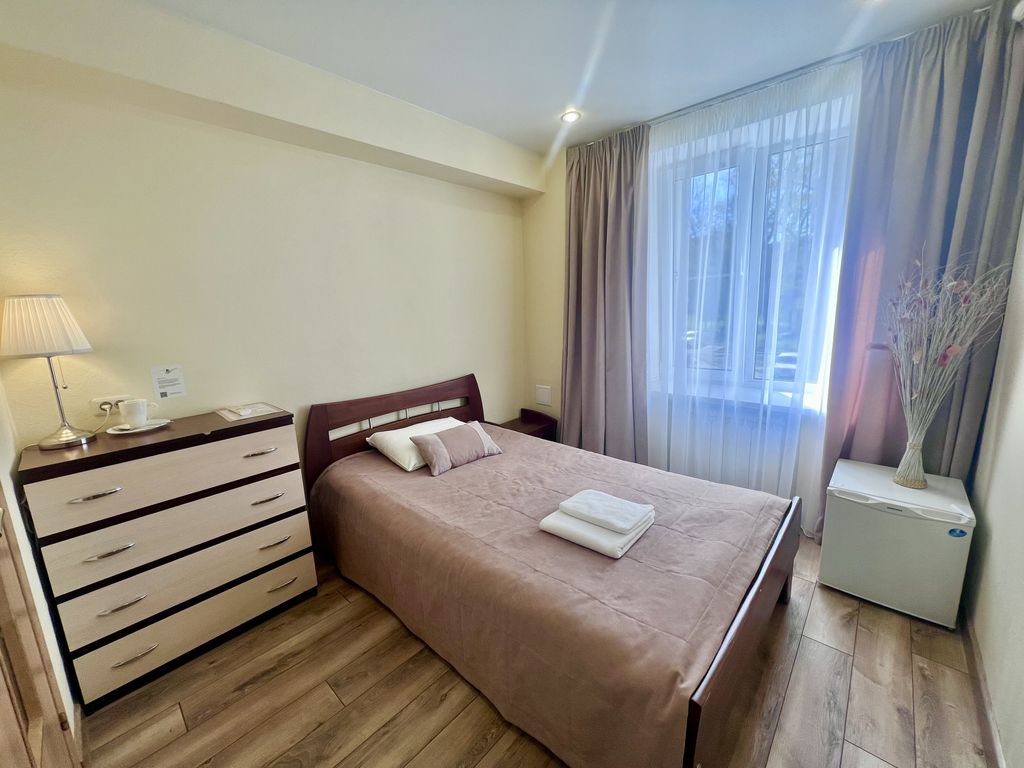 Одноместный номер стандарт с видом на город