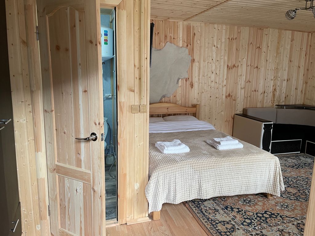 Двухместный номер с 1 кроватью с видом на горы (номер 1)