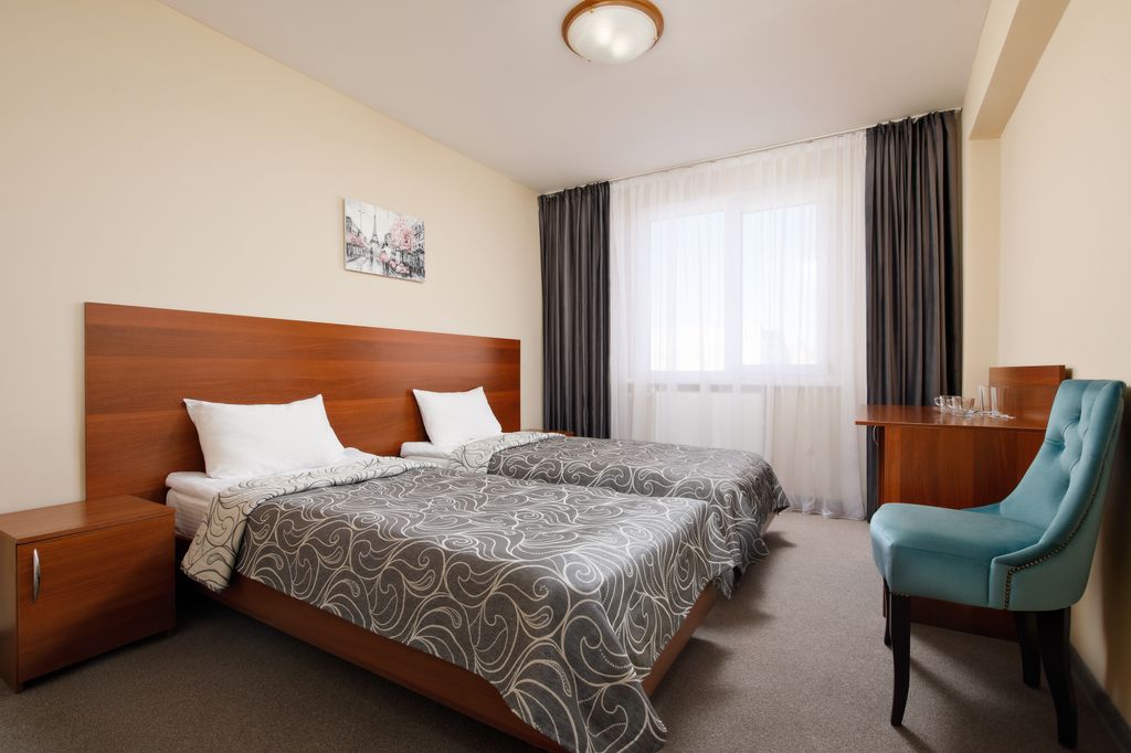 Двухместный номер с 2 отдельными кроватями стандарт