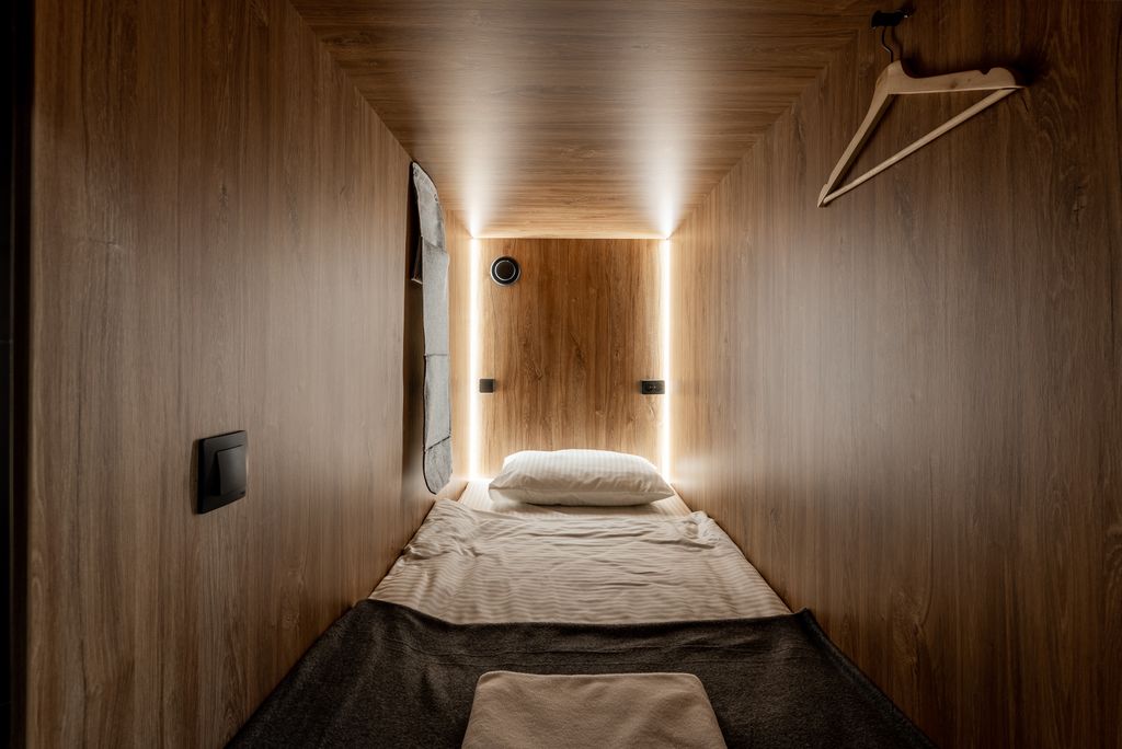 Одноместный номер капсула