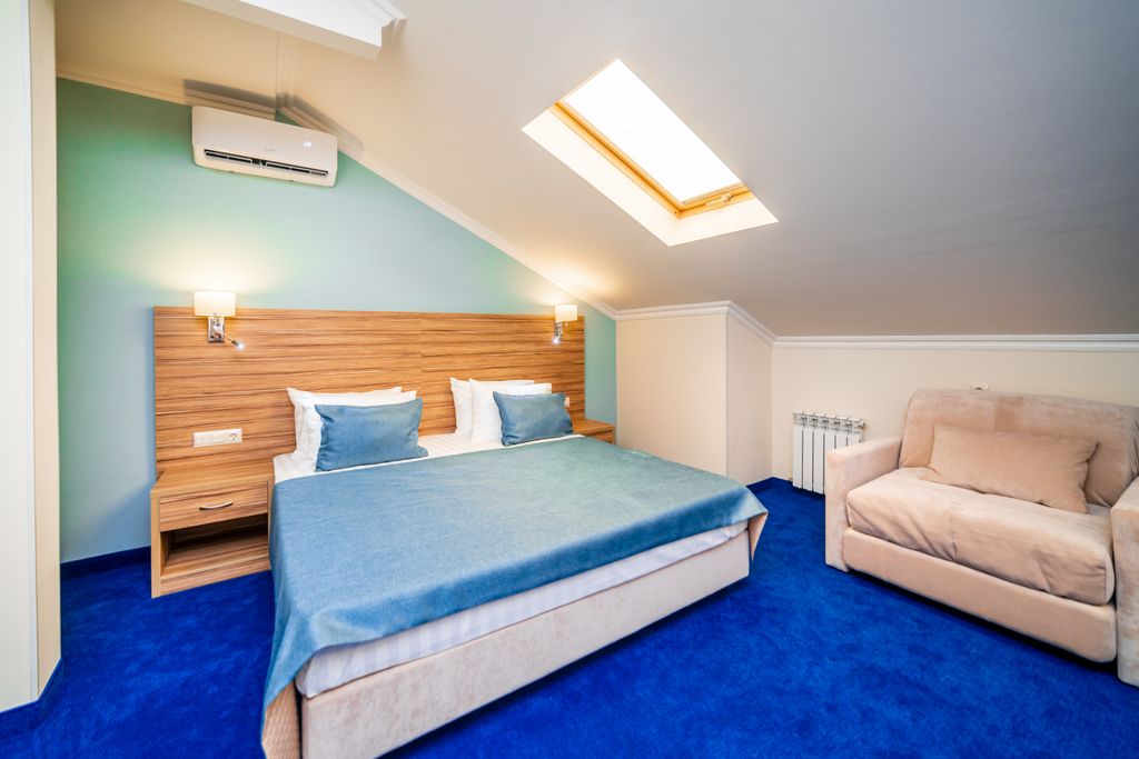 Двухместный номер с 1 кроватью комфорт мансарда