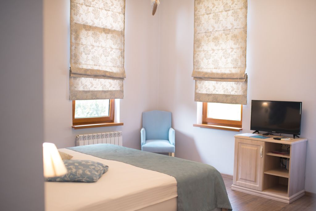 Двухместный номер с 1 кроватью улучшенный с видом на город