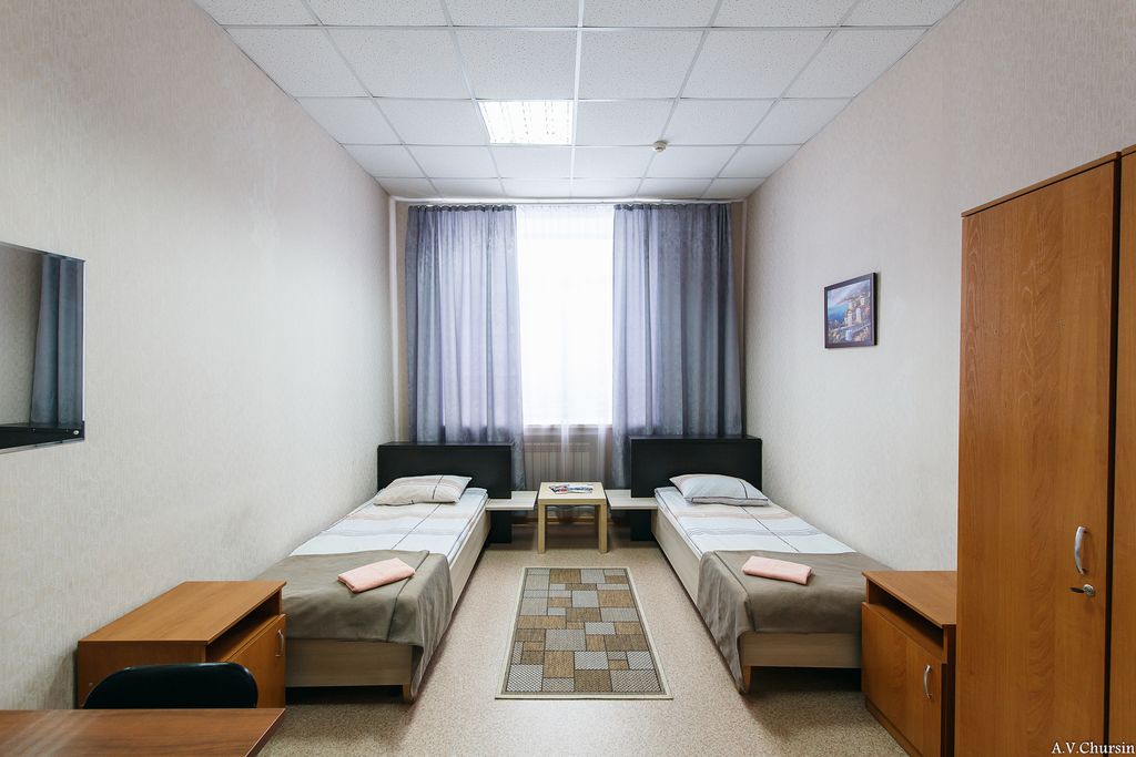 Двухместный номер с 2 отдельными кроватями эконом