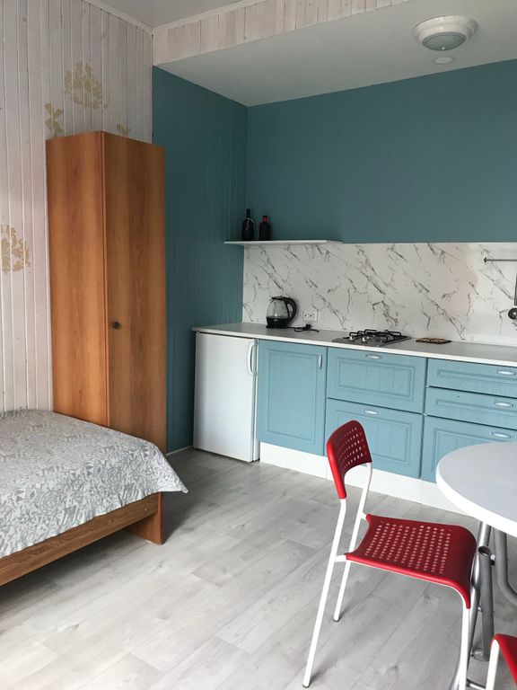 Двухместный с 1 кроватью с кухней и спальней