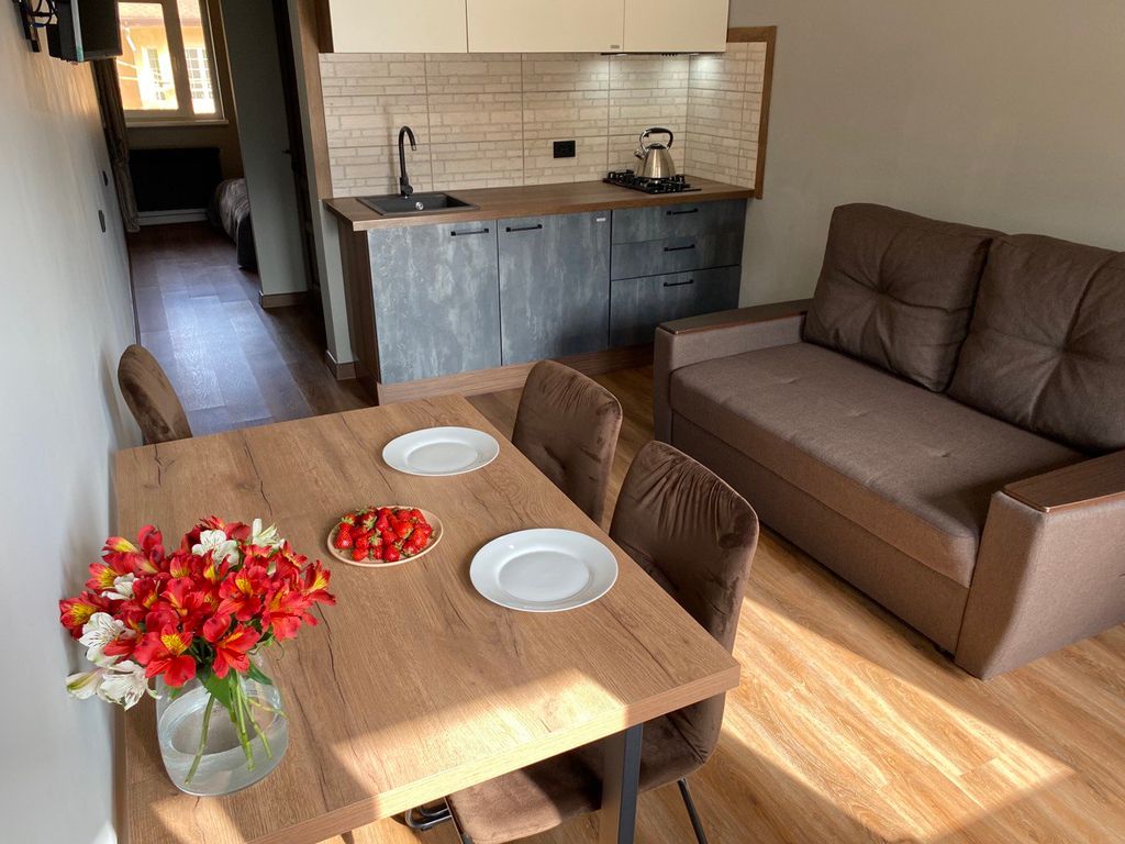 Апартаменты с одной спальней и диваном