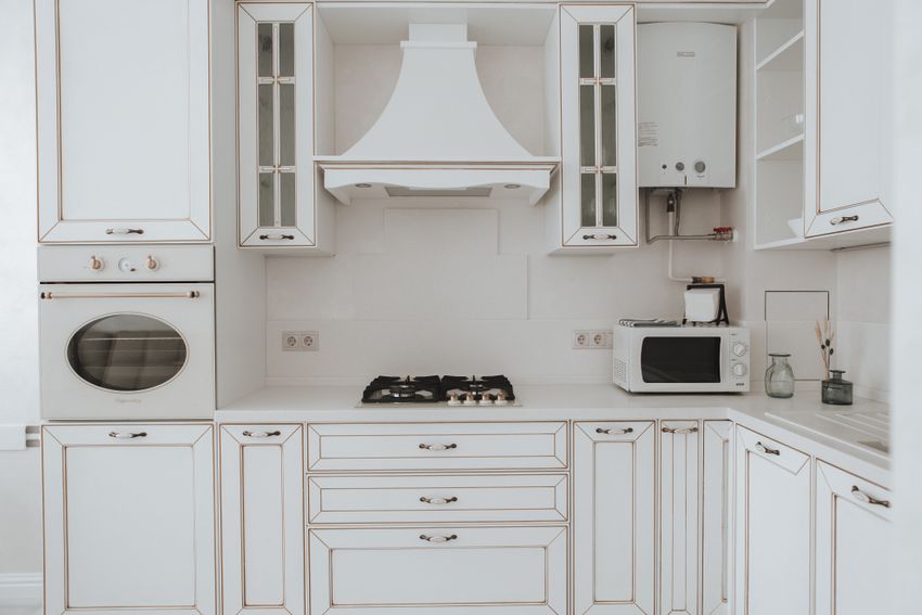 Просторная кухня для кулинарного творчества