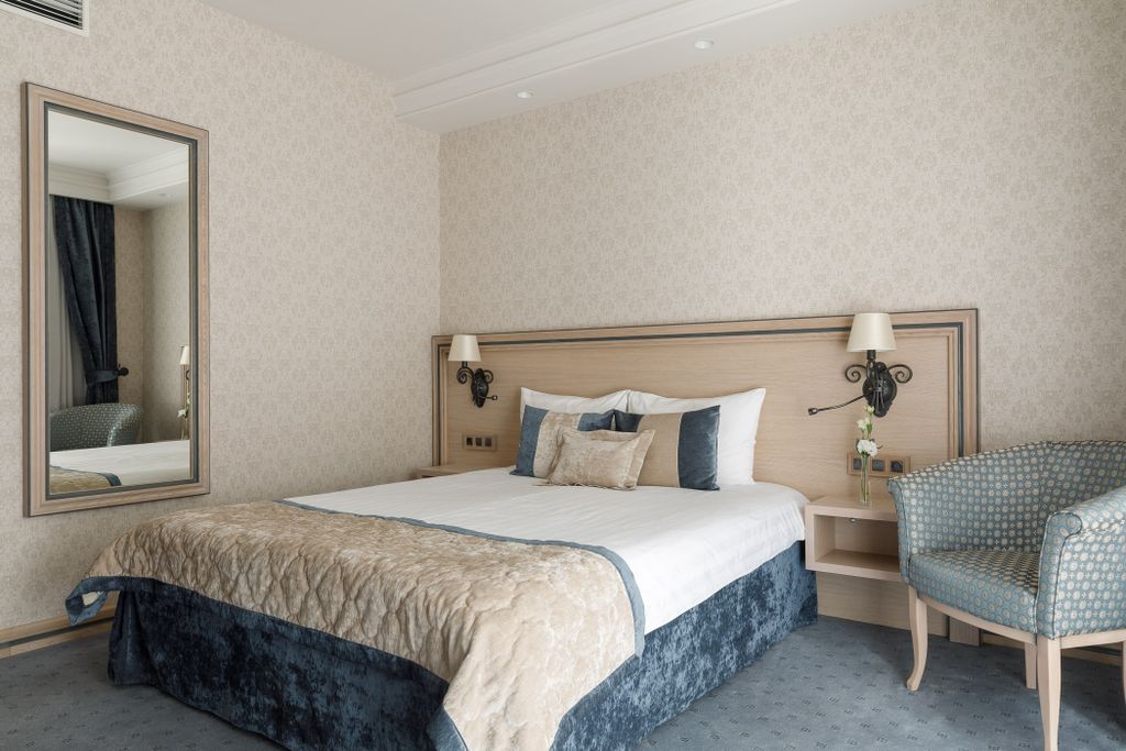 Двухместный номер с 1 кроватью стандарт с балконом