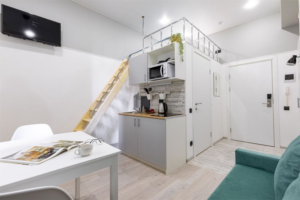 Трёхместный номер Двухуровневые апартаменты комфорт+