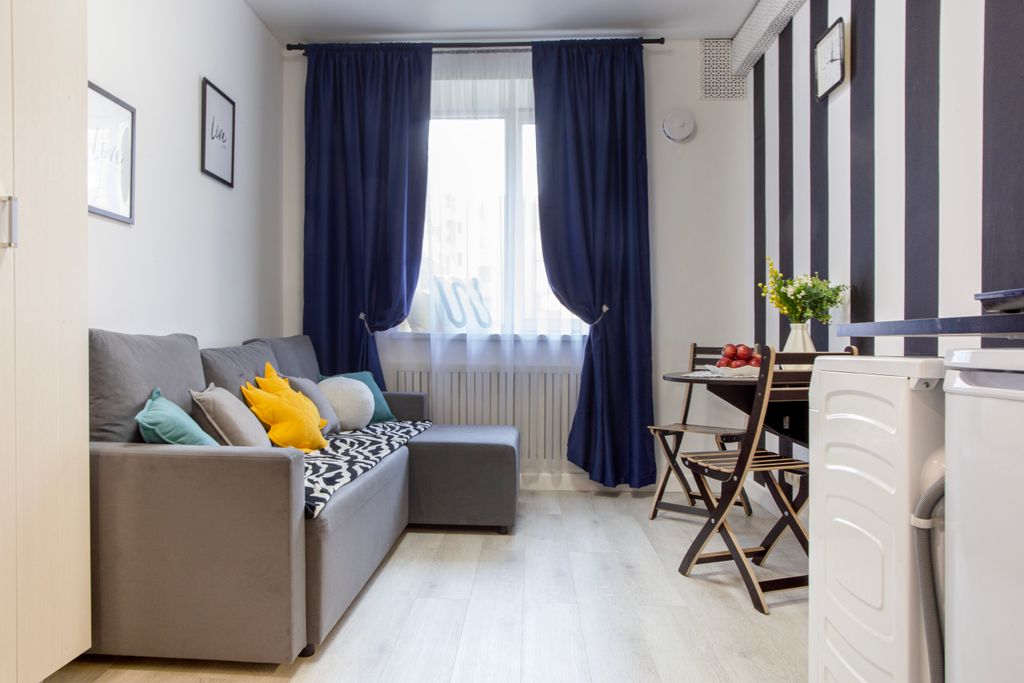 Апартаменты улучшенные в серых тонах