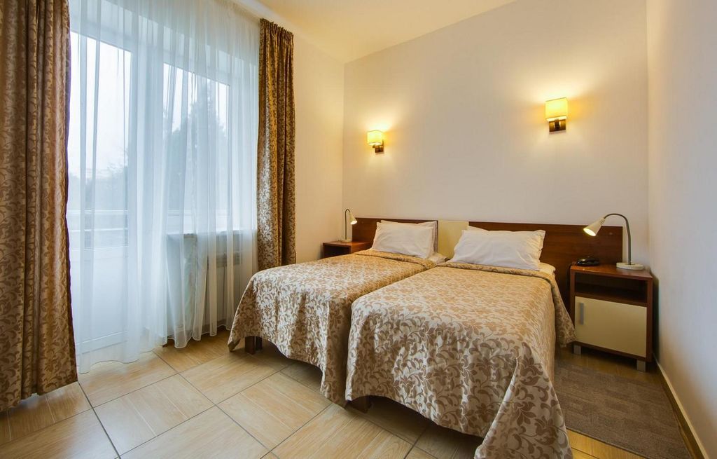 Двухместный номер с 2 отдельными кроватями стандарт 1-комнатный