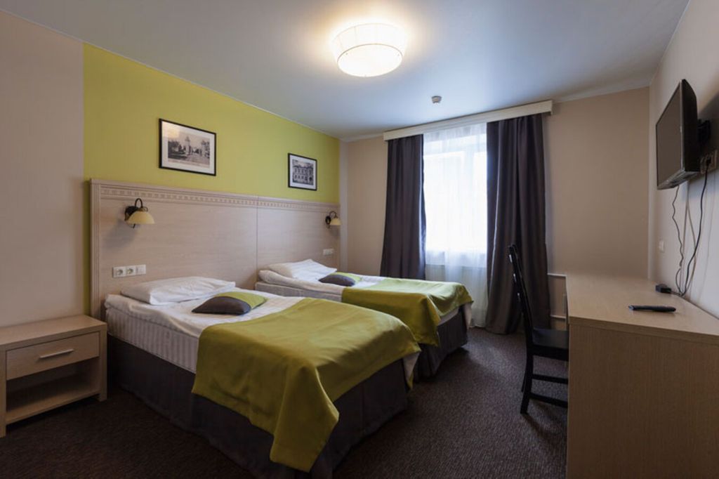 Двухместный номер с 2 отдельными кроватями стандарт с видом на город