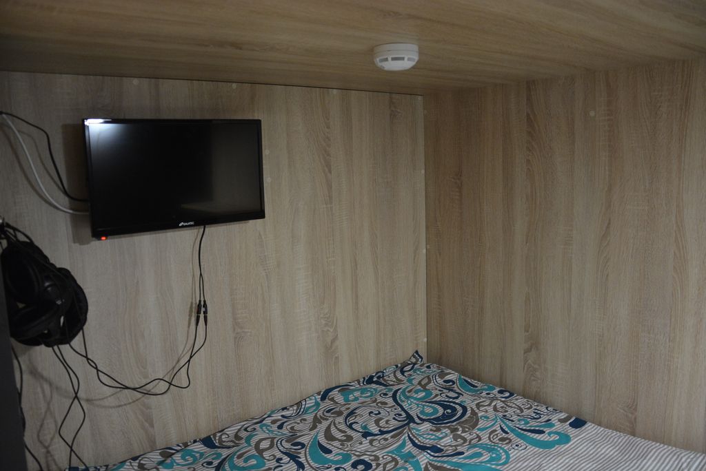 Двухместный номер с 1 кроватью Двухместный капсульный номер площадью 4 кв.м.