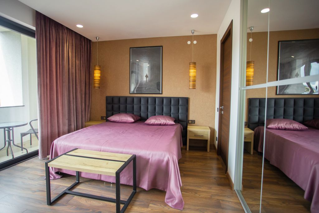 Двухместный номер с 1 кроватью люкс