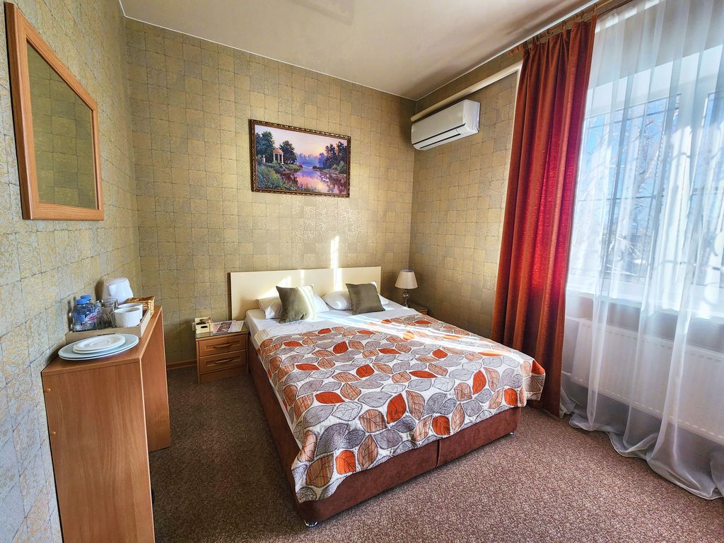 Двухместный номер с 1 кроватью стандарт с видом на город