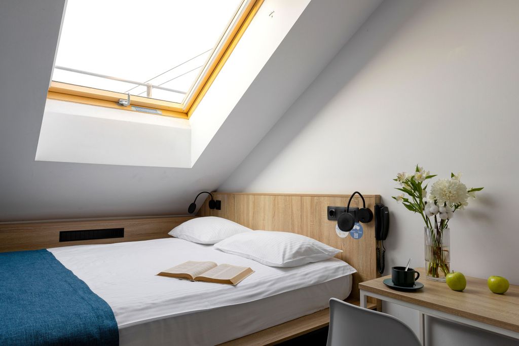 Двухместный номер с 1 кроватью Mansarda smart с кондиционером