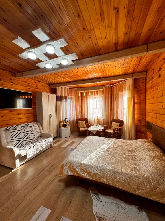 Двухместный номер с 1 кроватью делюкс 2 с видом на Байкал