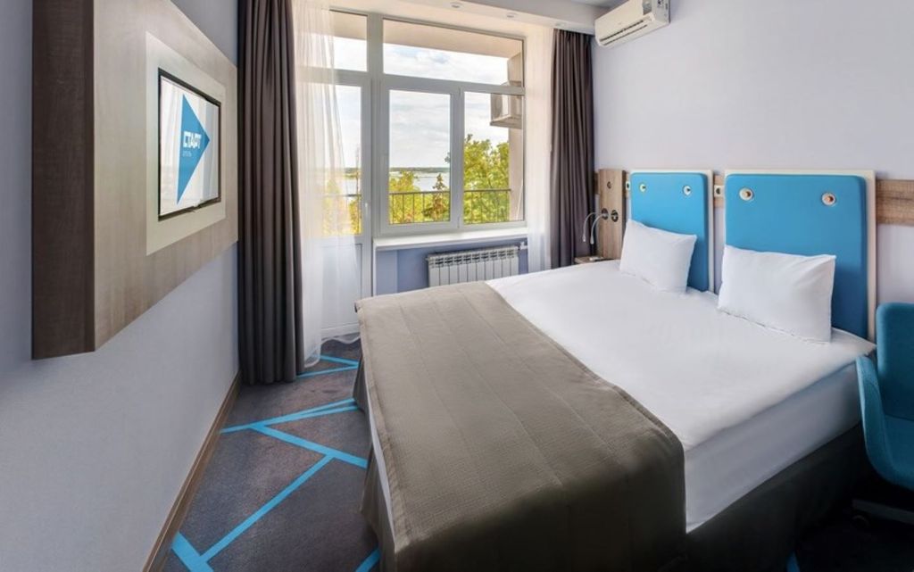 Двухместный номер с 1 кроватью премиум