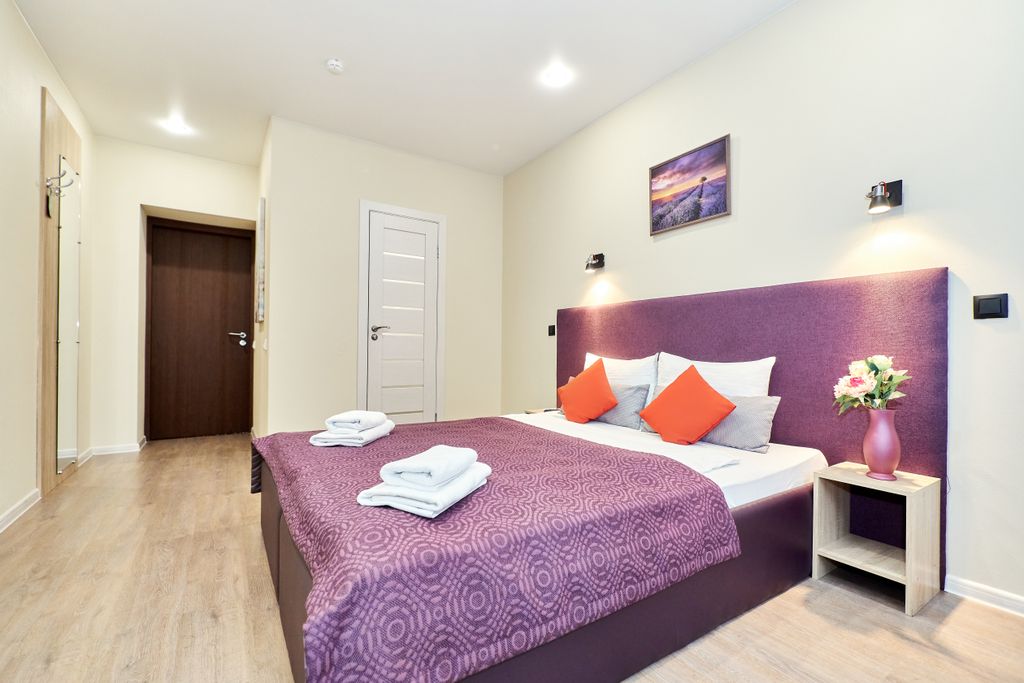 Двухместный номер с 1 кроватью Улучшенный номер с одной большой или двумя кроватями