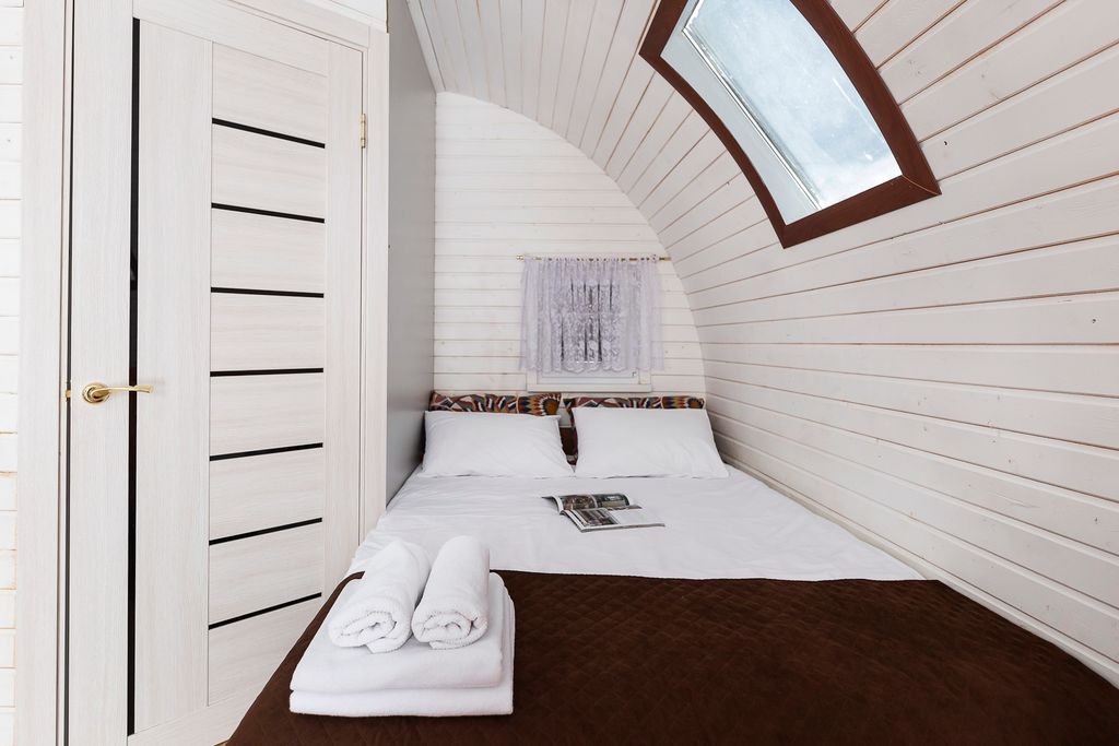 Двухместный номер с 1 кроватью глэмпинг с кондиционером