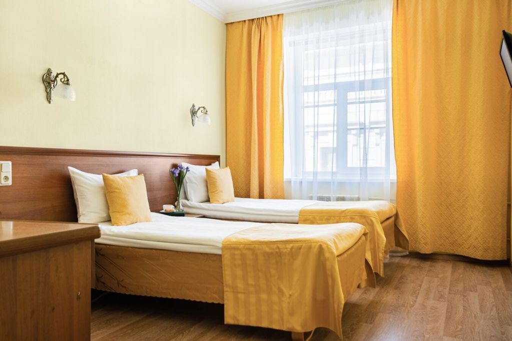 Двухместный номер с 2 отдельными кроватями или одной двуспальной кроватью