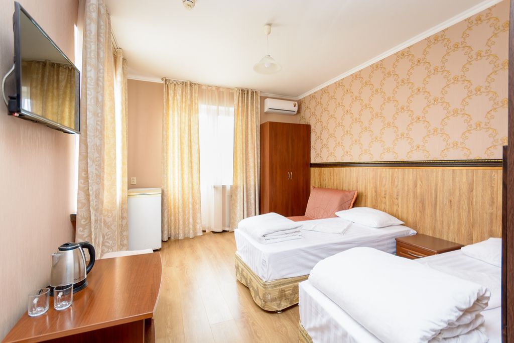 Трёхместный номер Трёхместный Твин с балконом