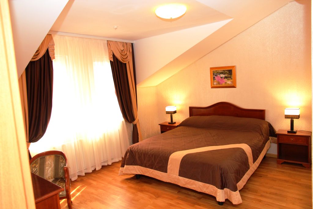 Двухместный номер с 1 кроватью Люкс двухкомнатный