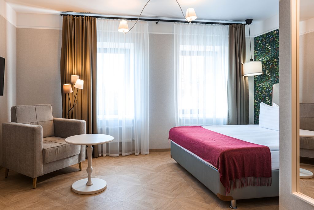 Двухместный номер с 1 кроватью делюкс