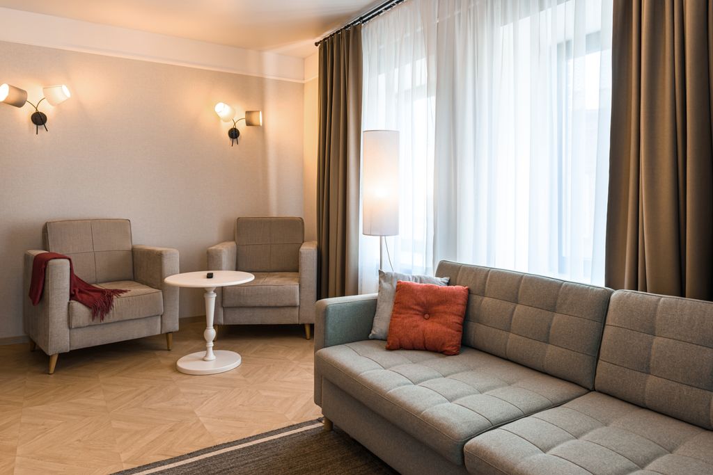 Двухместный номер с 1 кроватью Люкс