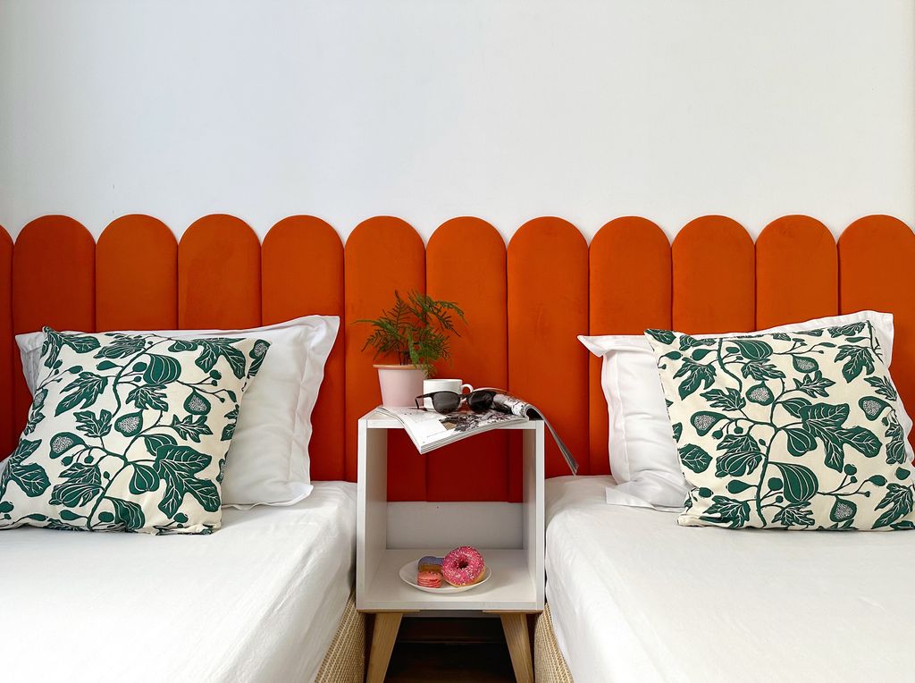 Двухместный номер с 2 отдельными кроватями просторный с общими удобствами