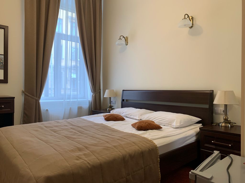 Двухместный номер с 1 кроватью стандарт с видом на город