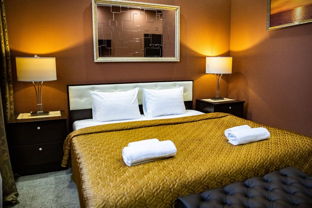 Двухместный номер с 1 кроватью делюкс