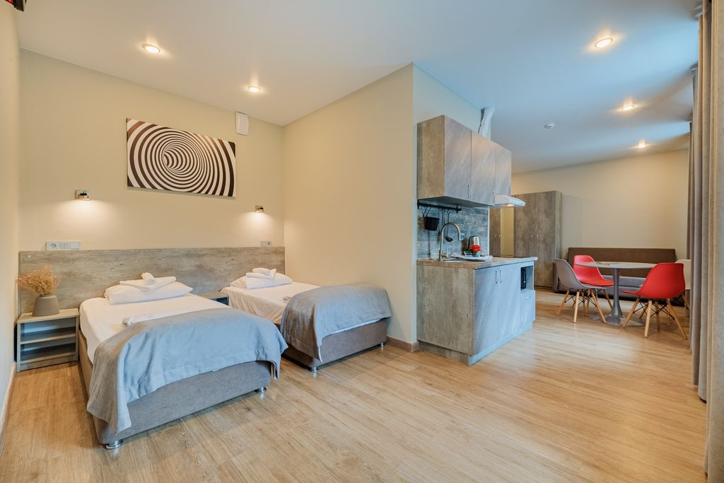 Четырёхместный номер Двухкомнатный