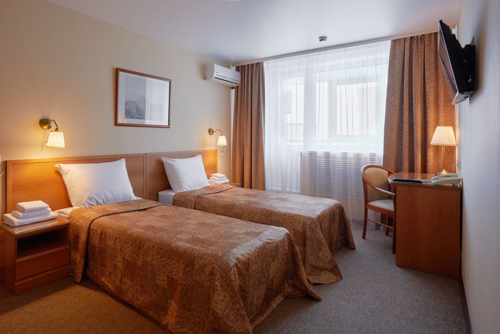 Двухместный номер с 2 отдельными кроватями Стандарт двухместный