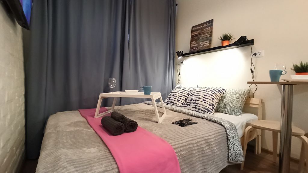 Двухместный с 1 кроватью Уютная студия