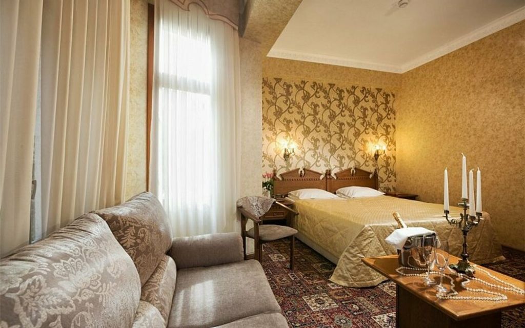 Двухместный номер с 1 кроватью студия с лоджией